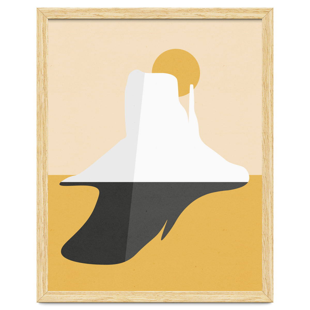 Abstract Mesa - Golden Desert