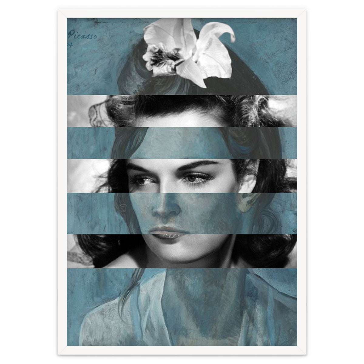 Picassos Woman With An Helmet