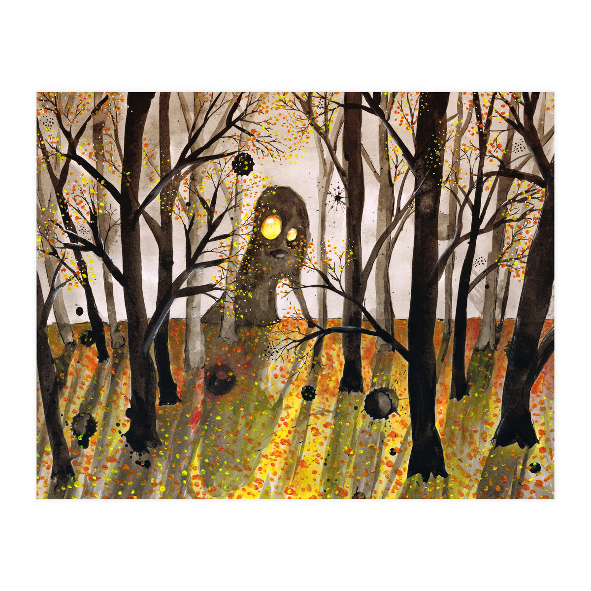Monster in the woods (Print Only)