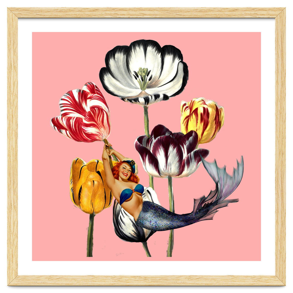 Mermaid On Earth Pink