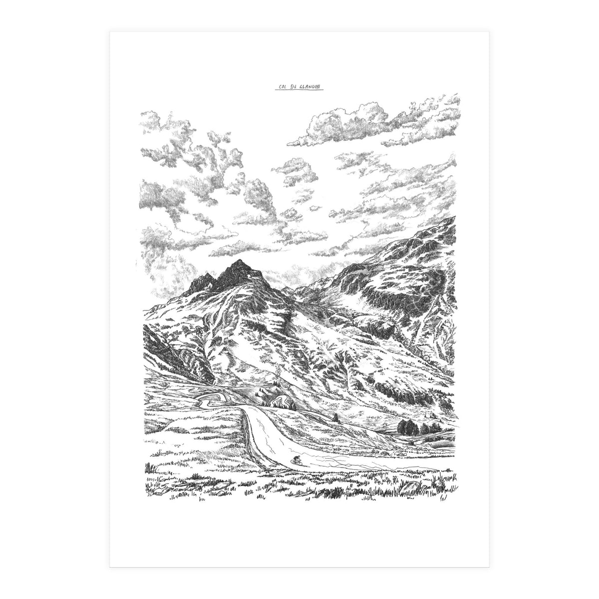 Col Du Glandon (Print Only)