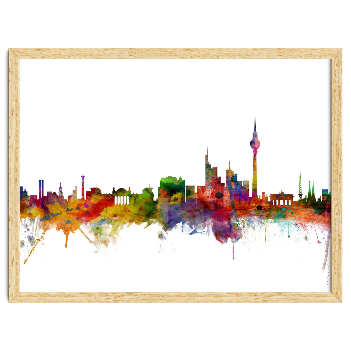 Berlin Germany Skyline