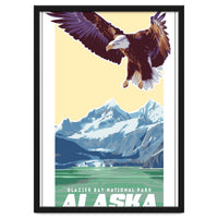 Alaskan Eagle Poster