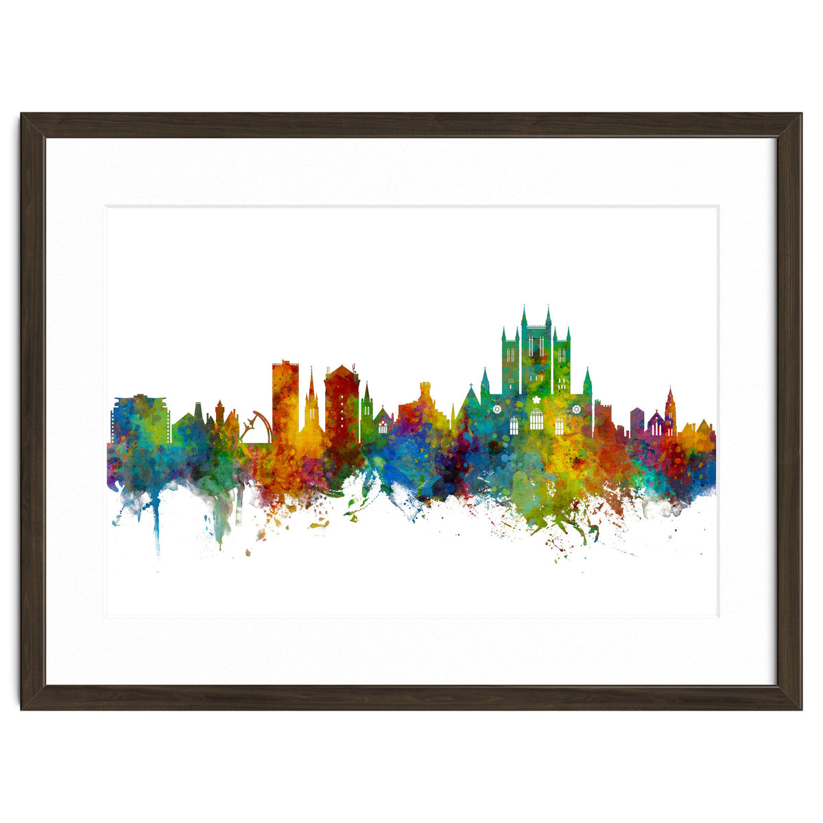 Lincoln England Skyline