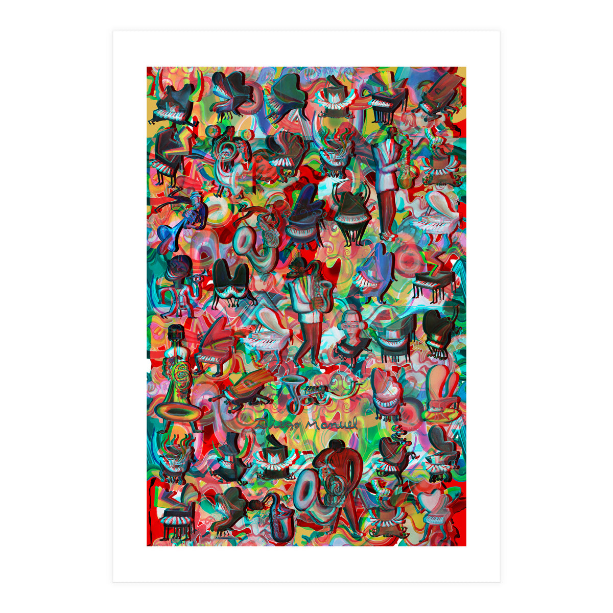 Comp Verano 4 2020 And Pianos 3d (Print Only)