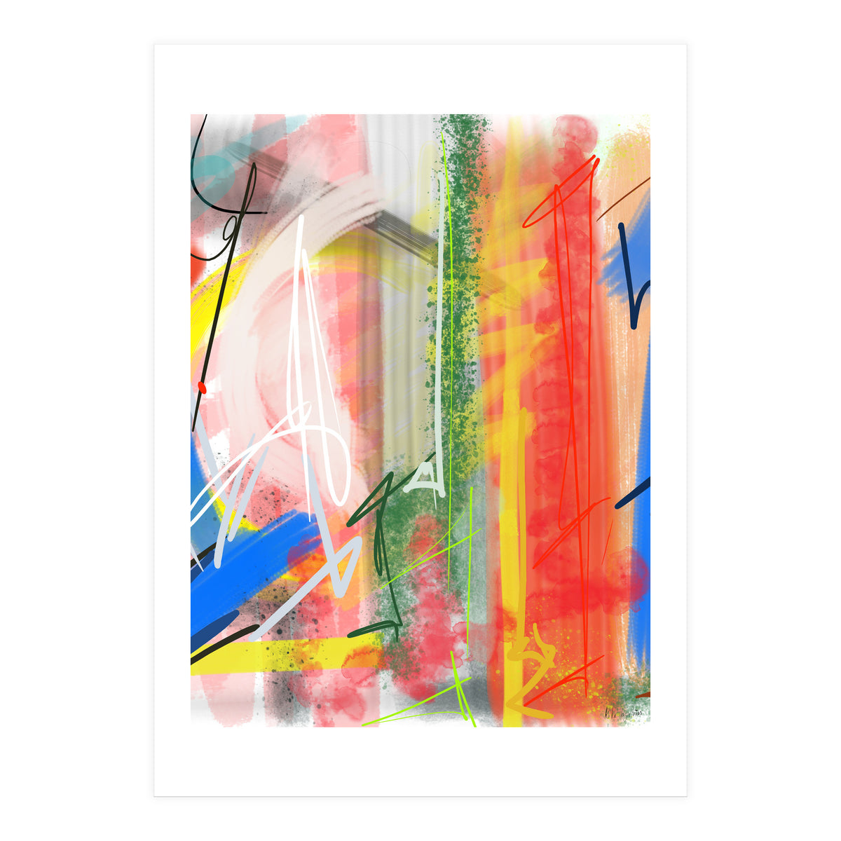 Roads Of Life 6 (Print Only)