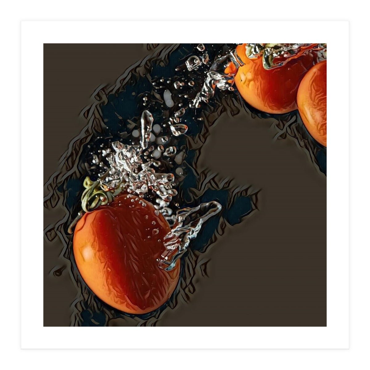 Fresh water tomatoes (Print Only)