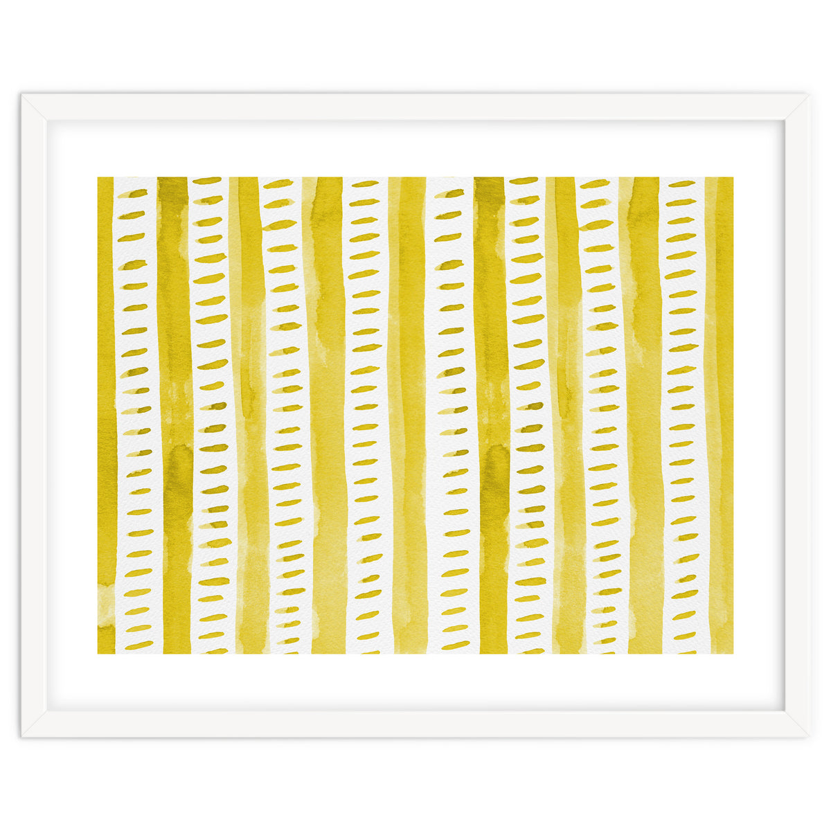 Vertical Yellow Lines
