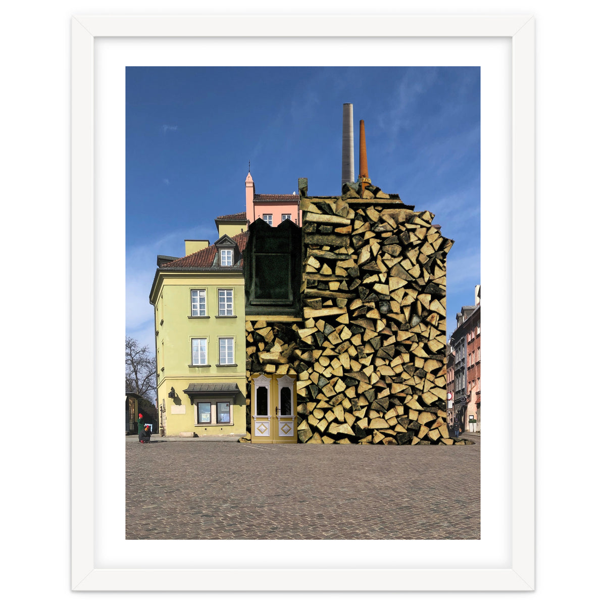 Holz Vor Der Hütten