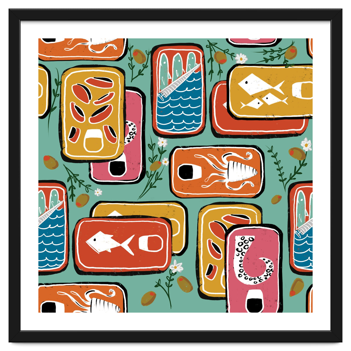 Canned Goods Blue Cadet