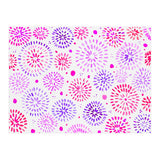Abstract fireworks pattern in magenta and purple (Print Only) thumbnail