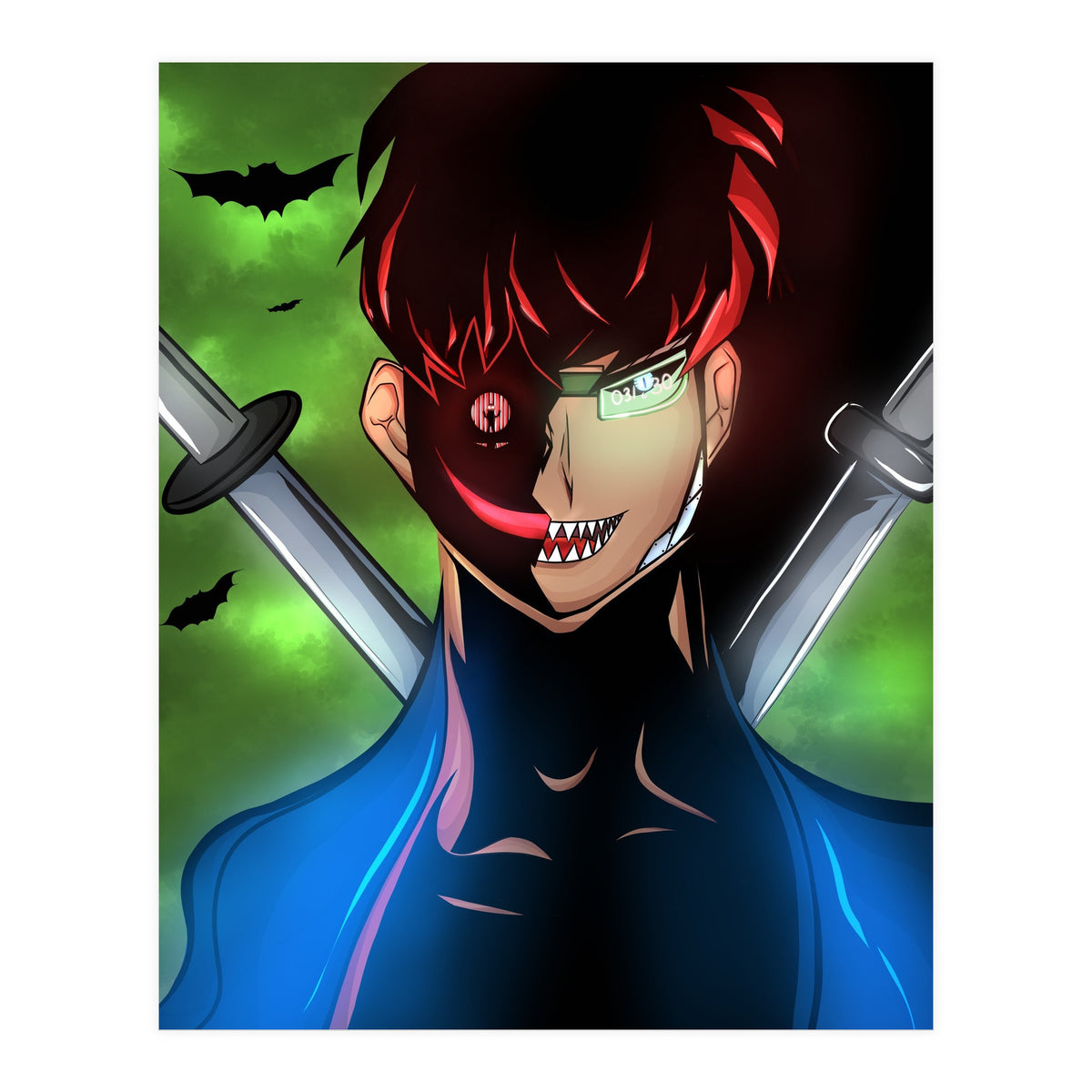 Psycho Cyborg  (Print Only)