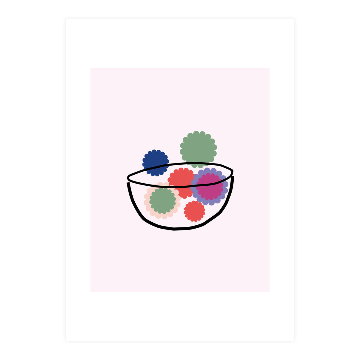 Fruits Or Flowers Rgb (Print Only)