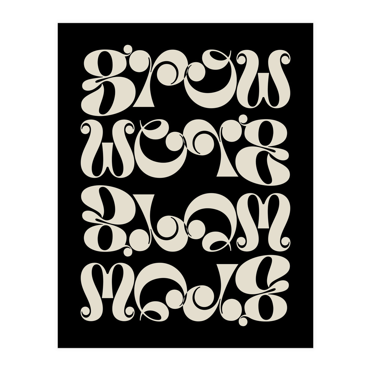 Grow Grow Grow! (Print Only)