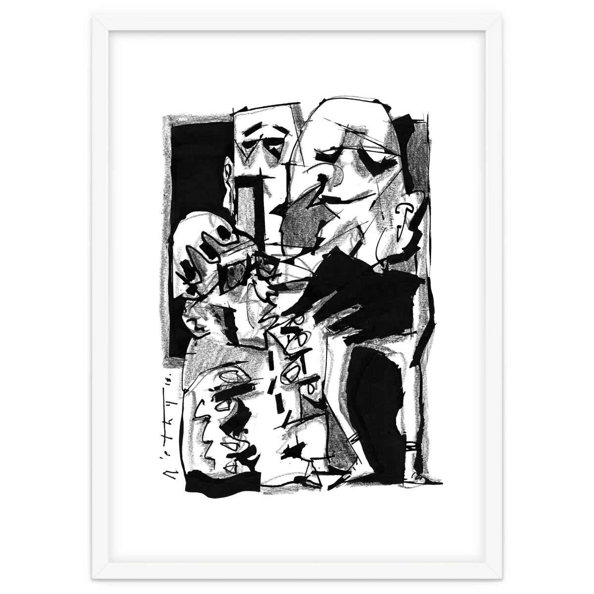 Chapter One: Never Talk With Strangers - b&w