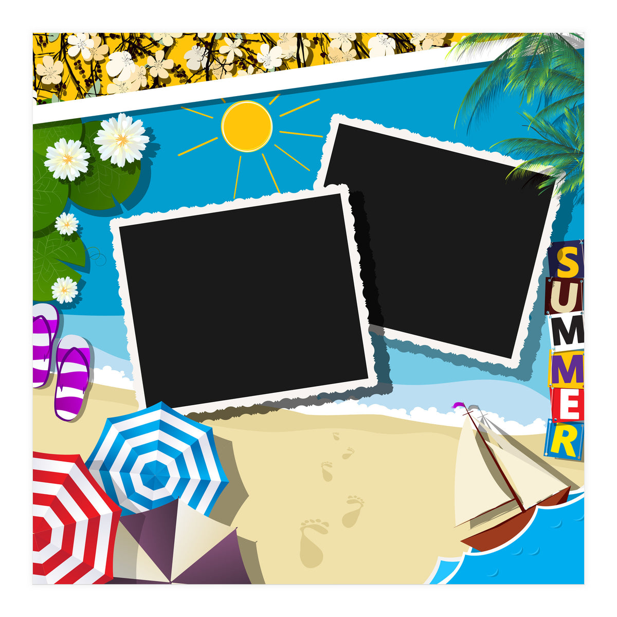 Summer Celebration Collage (Print Only)