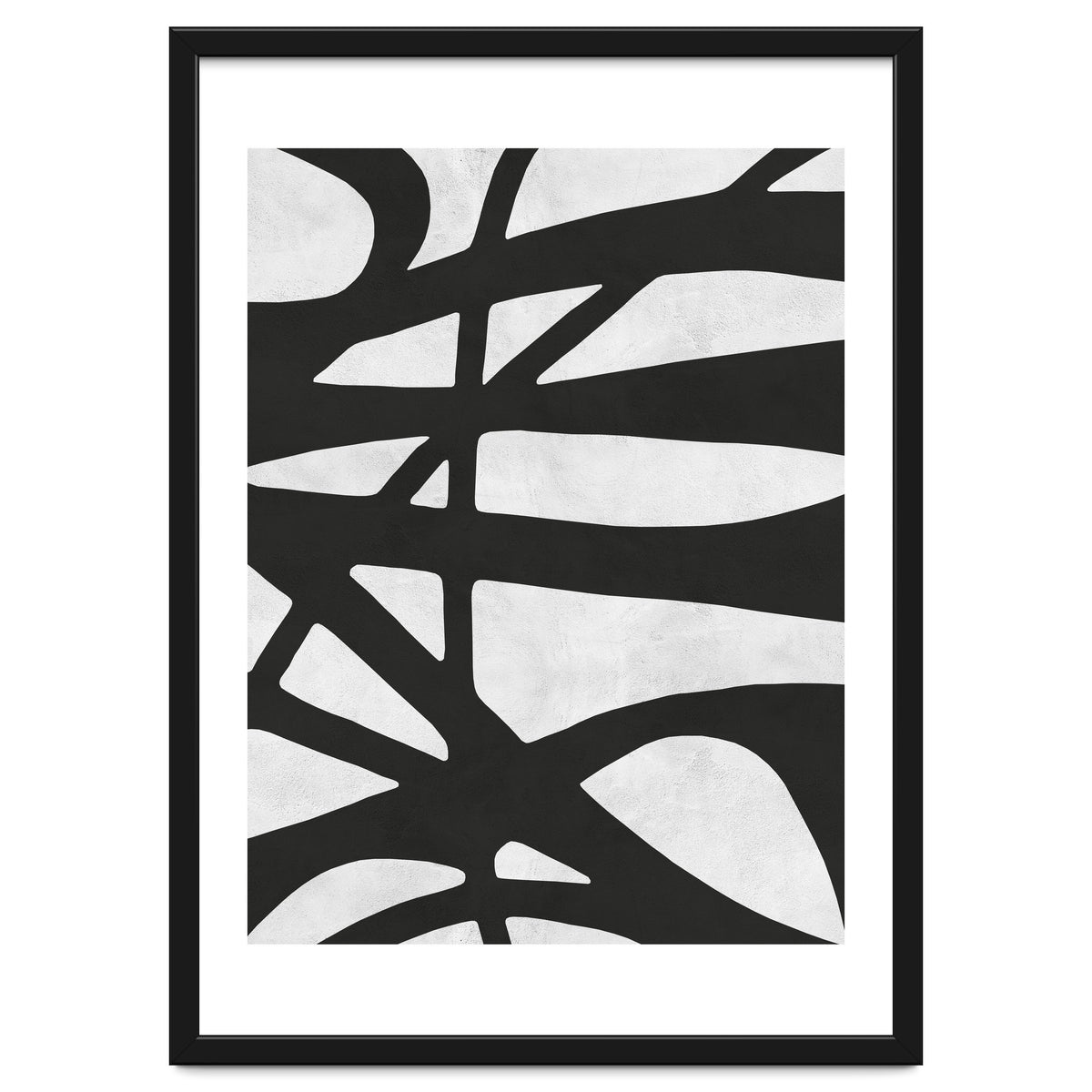 Expressionist black and white IV