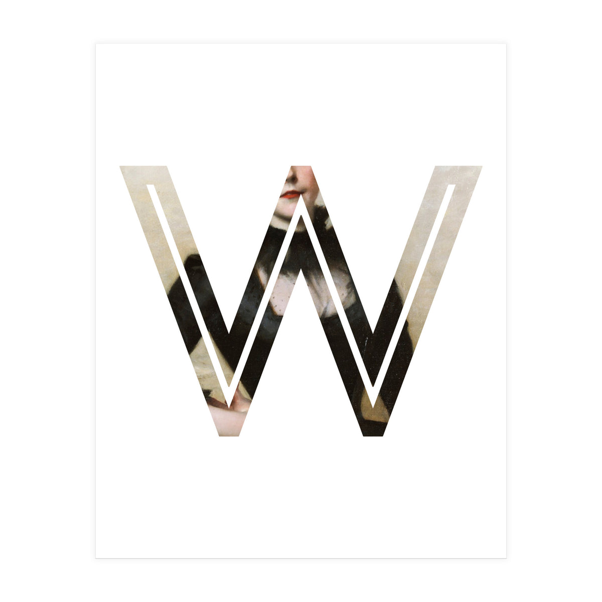 Letter W - (Impress) (Print Only)