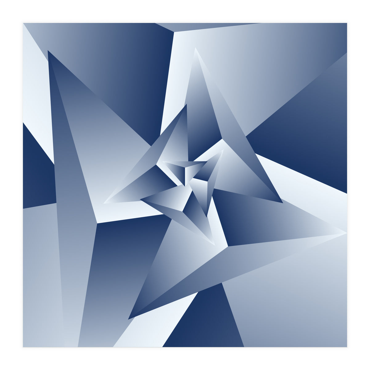 Modern Traingle Pattern (Print Only)