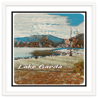 Calm Day On Lake Garda