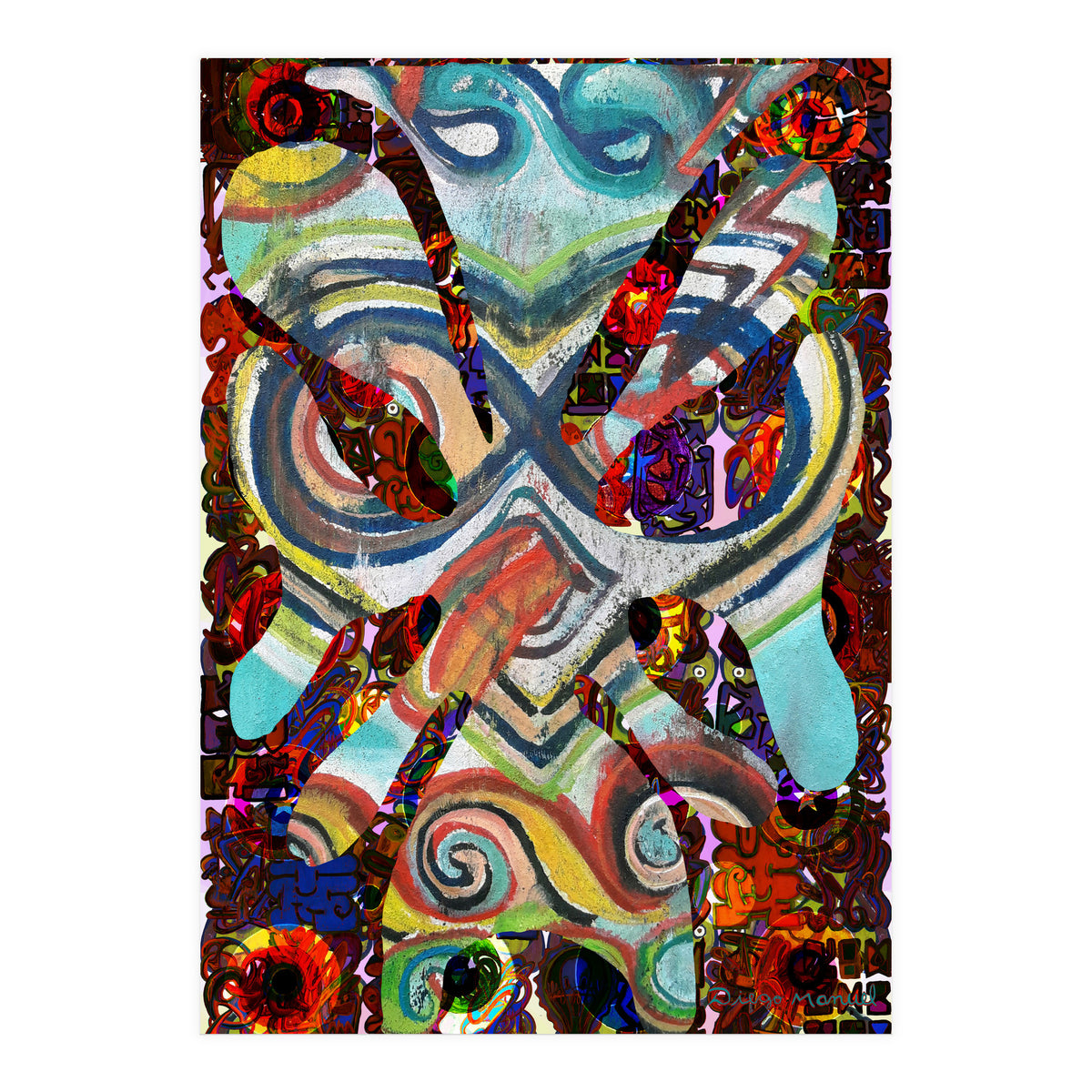 Pop Abstract 2023 Tapiz 26 (Print Only)