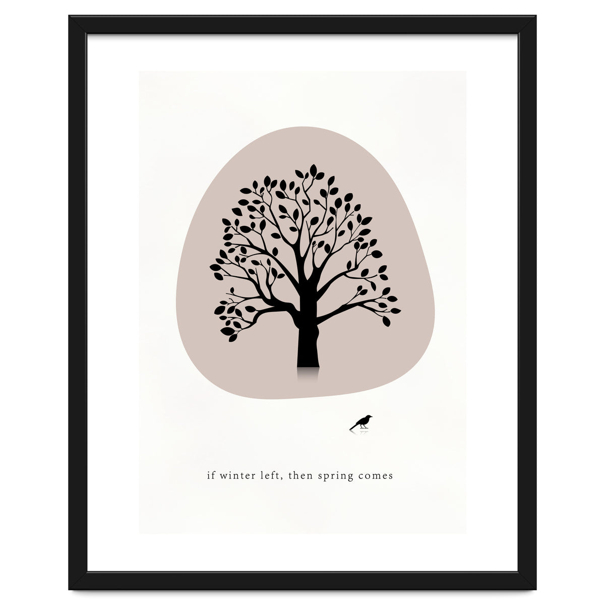 Natural tree - minimal art