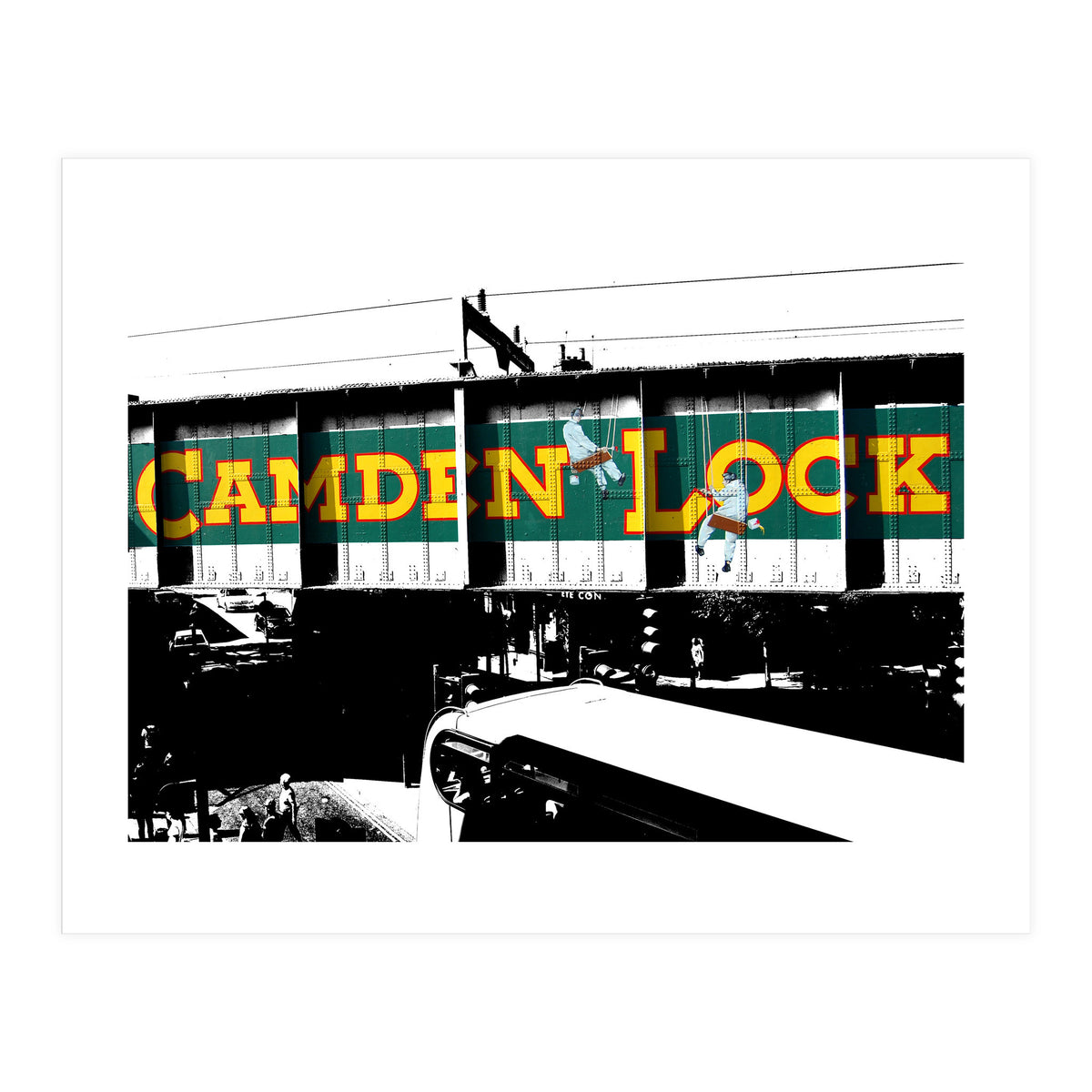 Camden Lock in London  (Print Only)