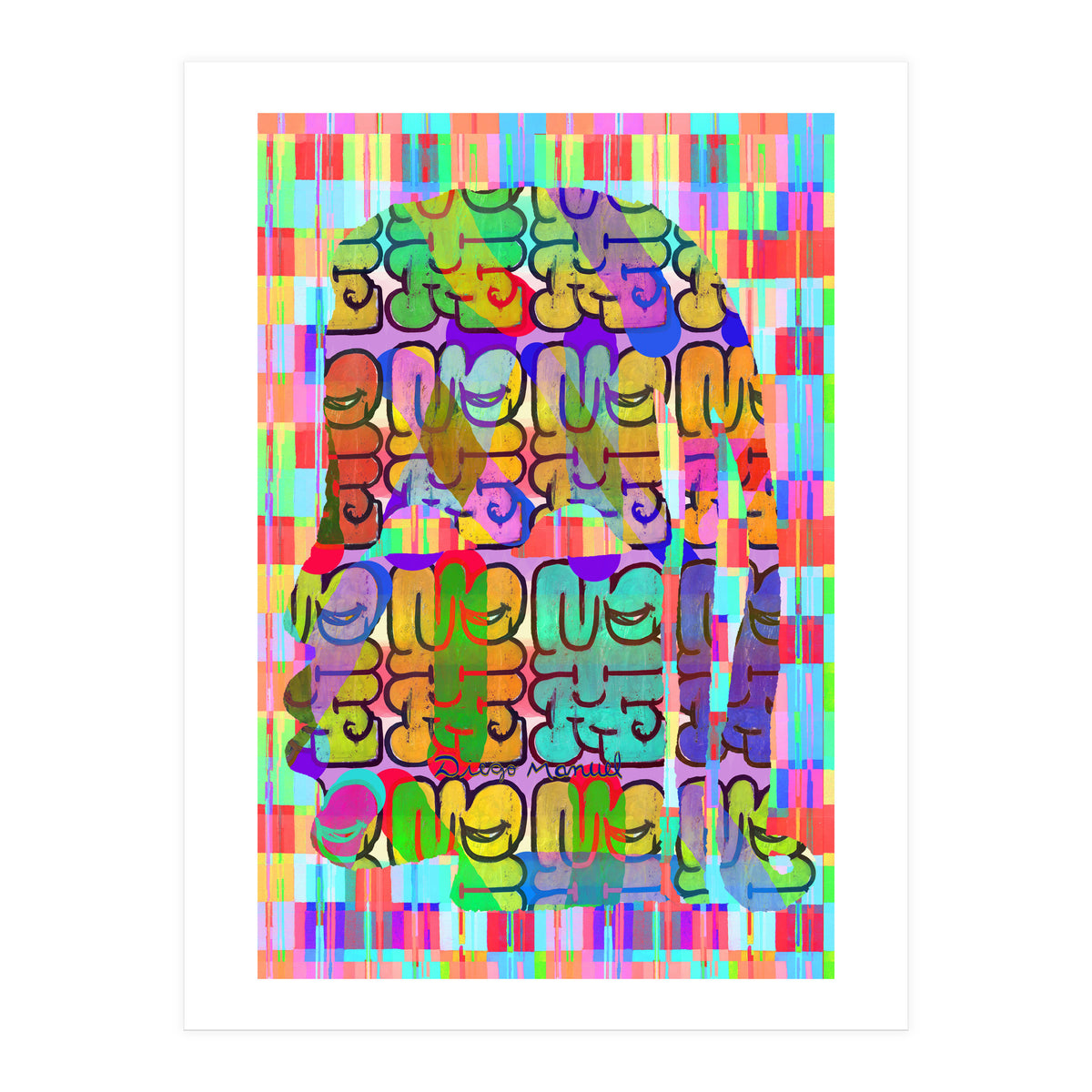 Abstracto Pop Nuevo B Nuevo 7 (Print Only)