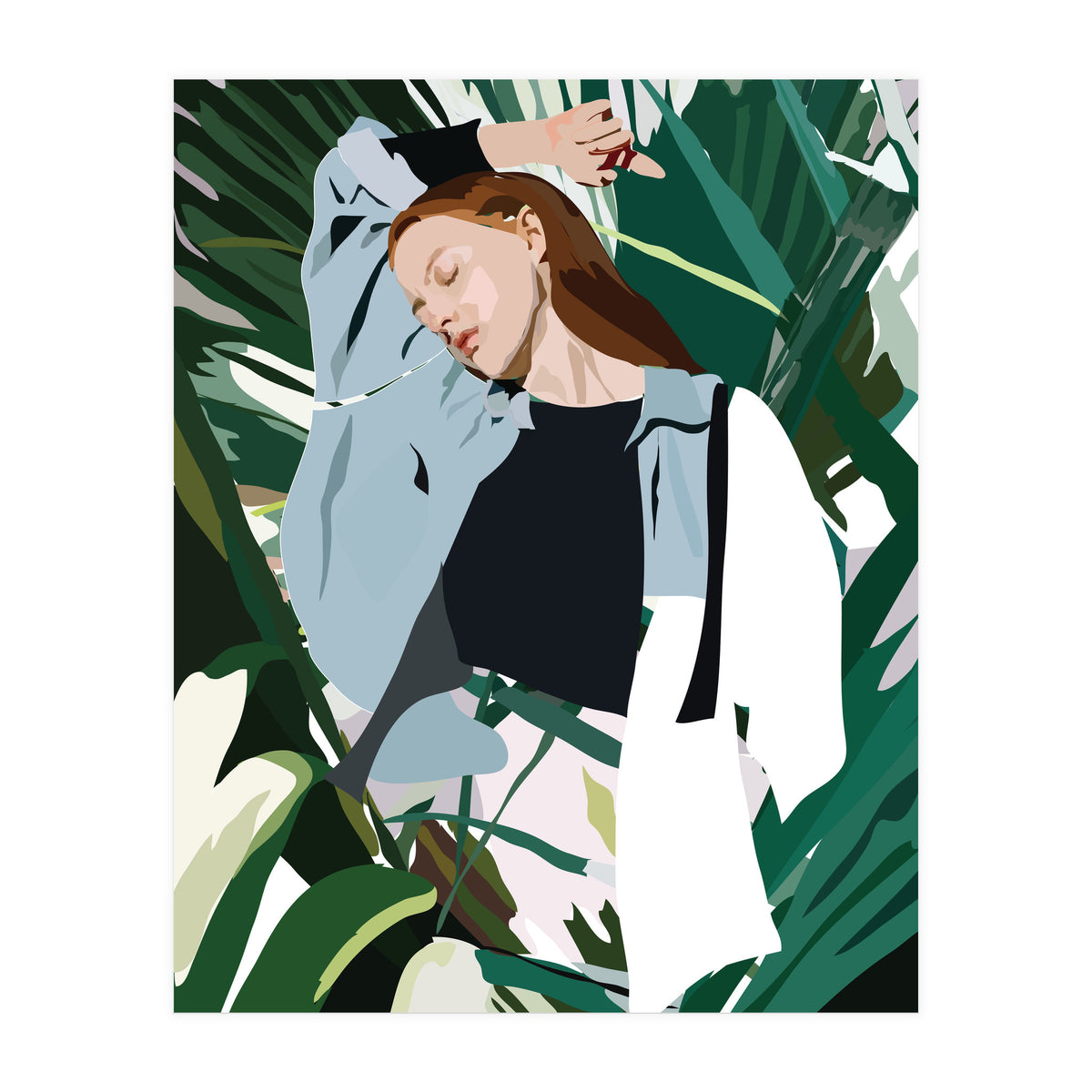 Blue Lady (Print Only)