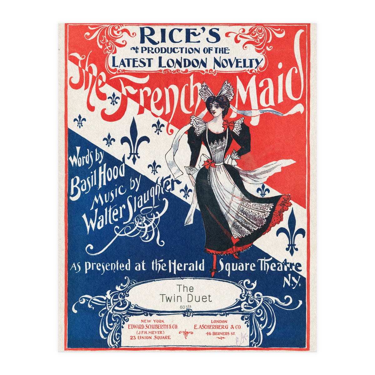 The French Maid - Production Advertisement (Print Only)