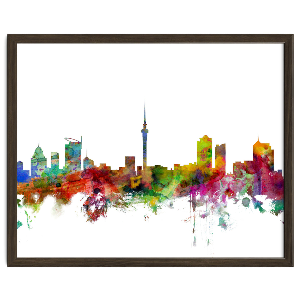 Auckland New Zealand Skyline