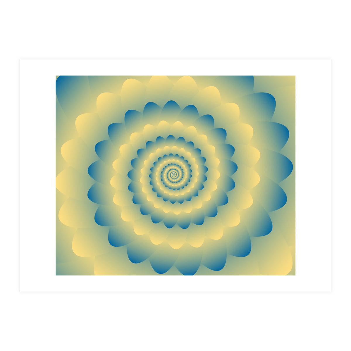 Fractal Flower  (Print Only)