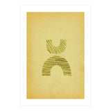 Abstract shapes and retro paper (Print Only) thumbnail