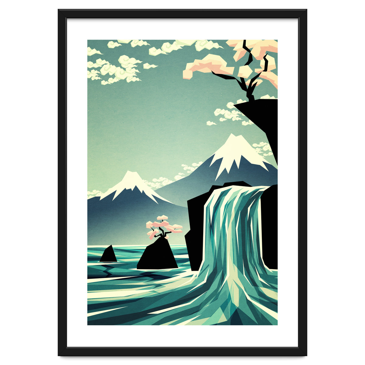 Waterfall Blossom Dream