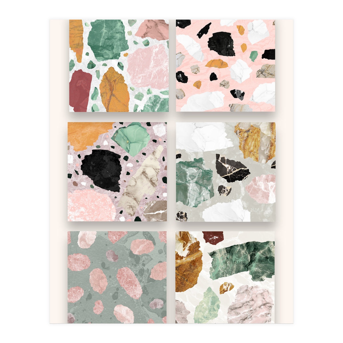 Heartstone - venetian terrazzo version 3 (Print Only)