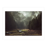 Foggy Forest Creek (Print Only) thumbnail