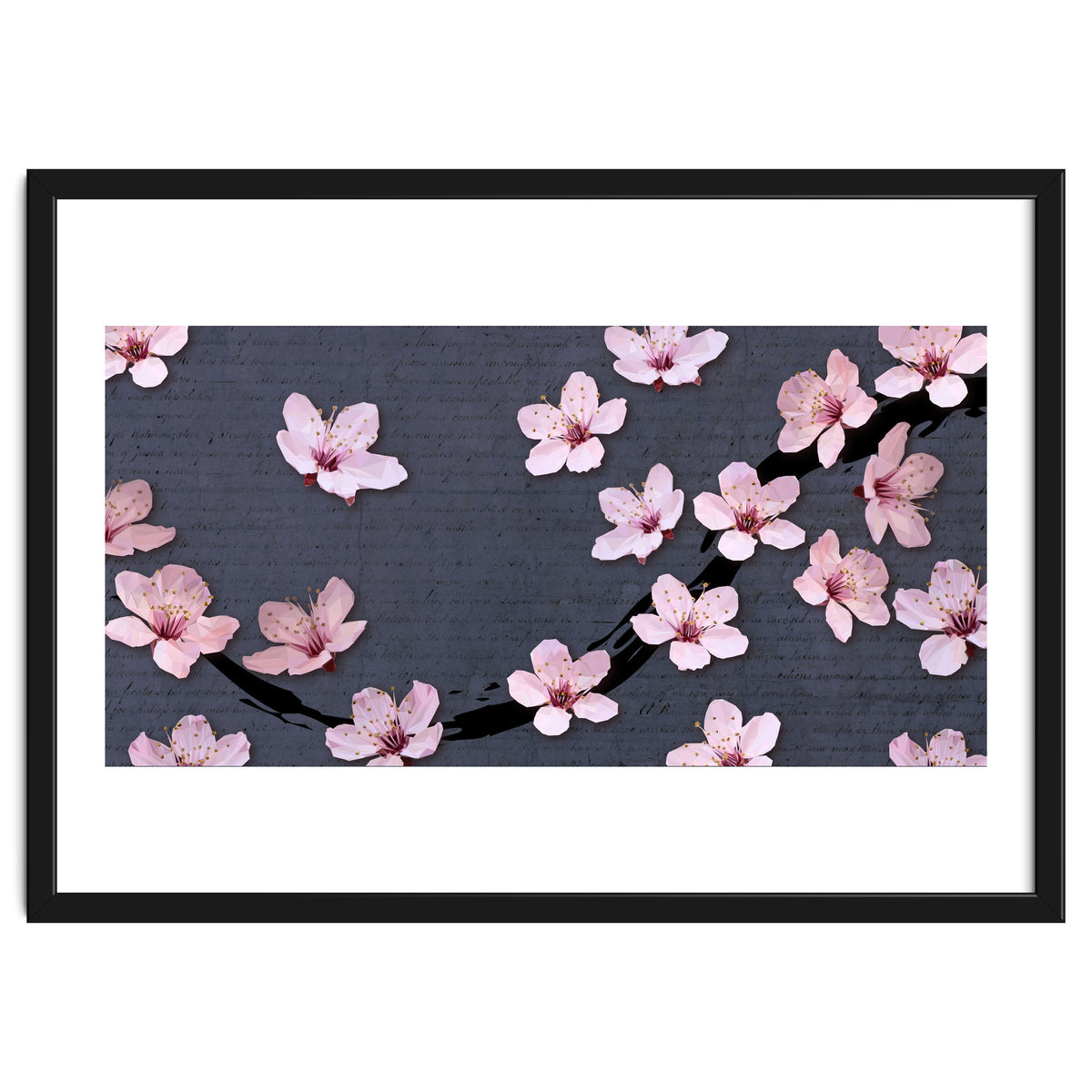 Triangulated Cherry Blossoms