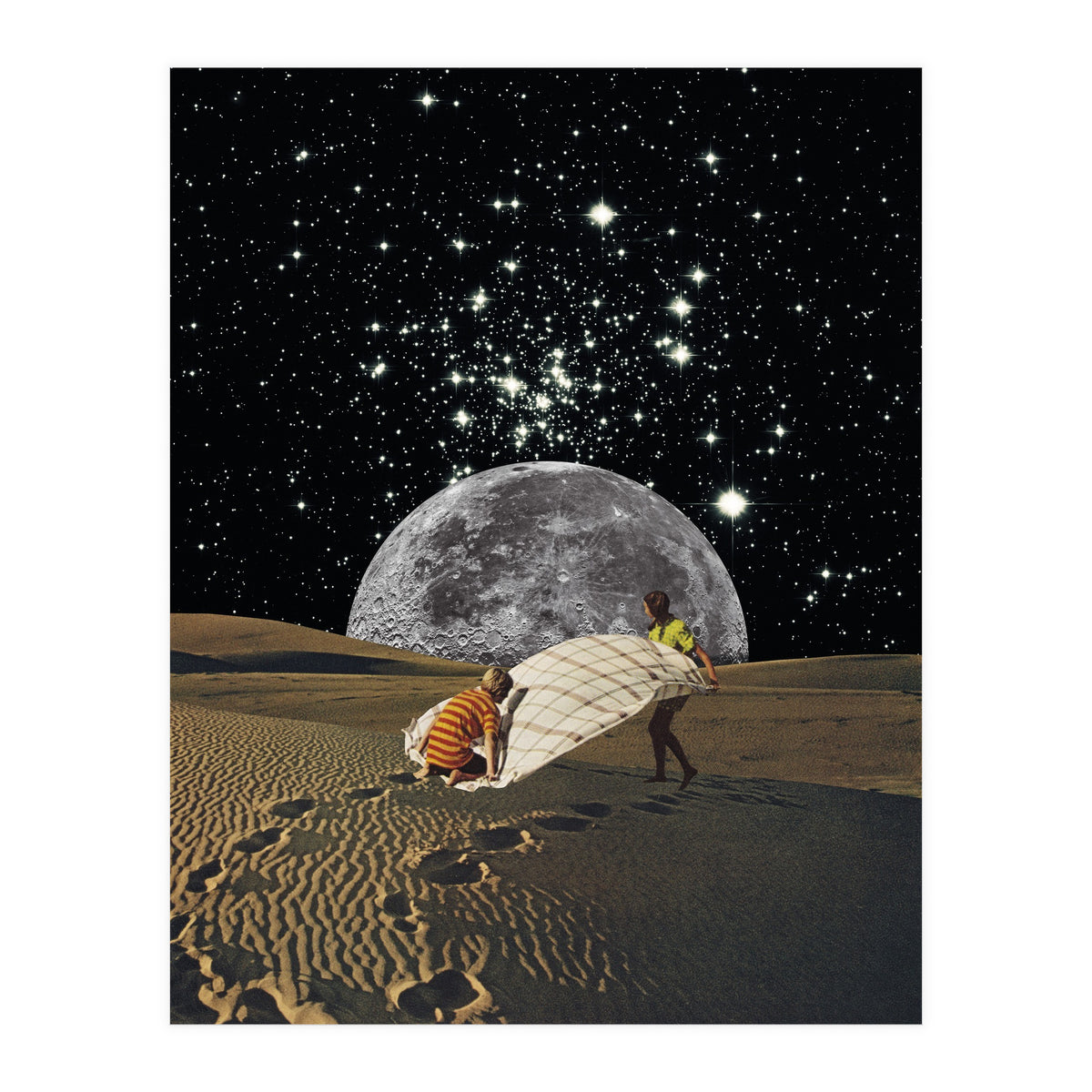 Stars And Desert (Print Only)