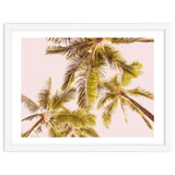 Blush Pink Boho Palm Trees thumbnail