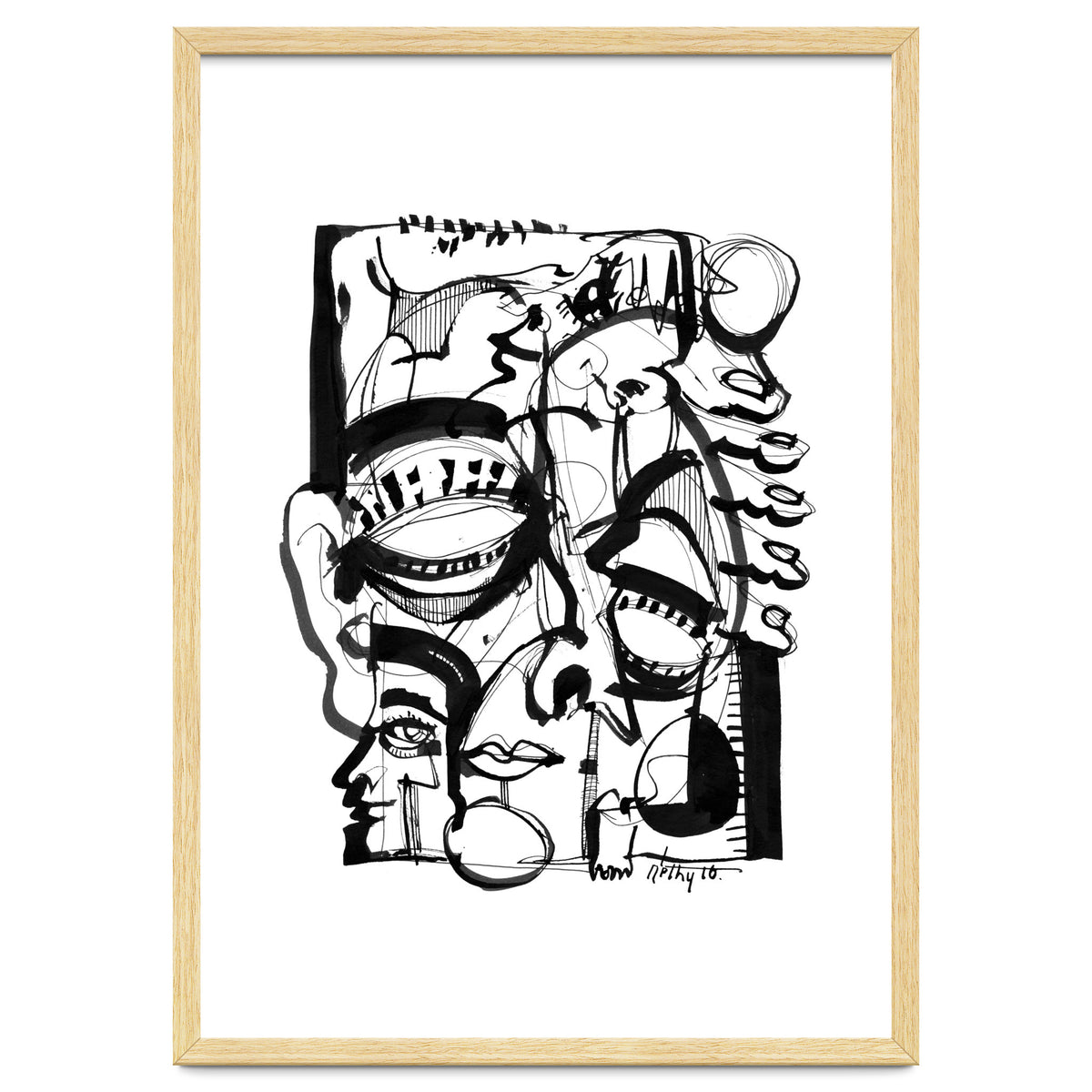 Weird Sensation - b&w