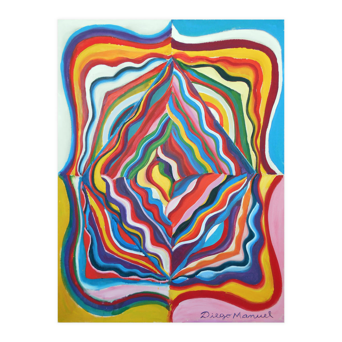 Graffiti Con Rombo (Print Only)