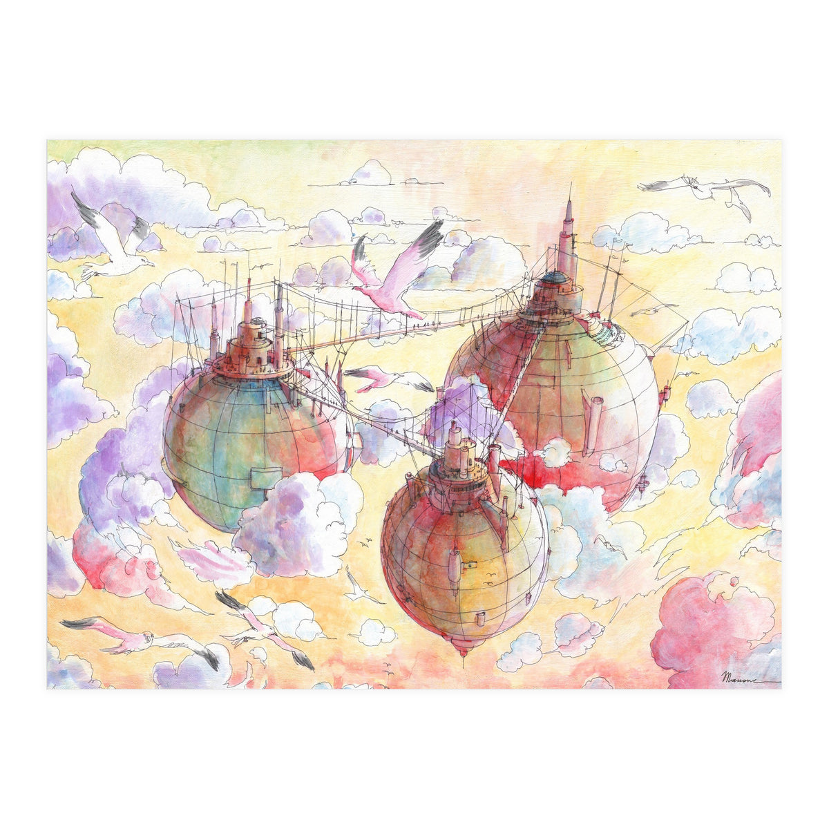 Three worlds (Print Only)