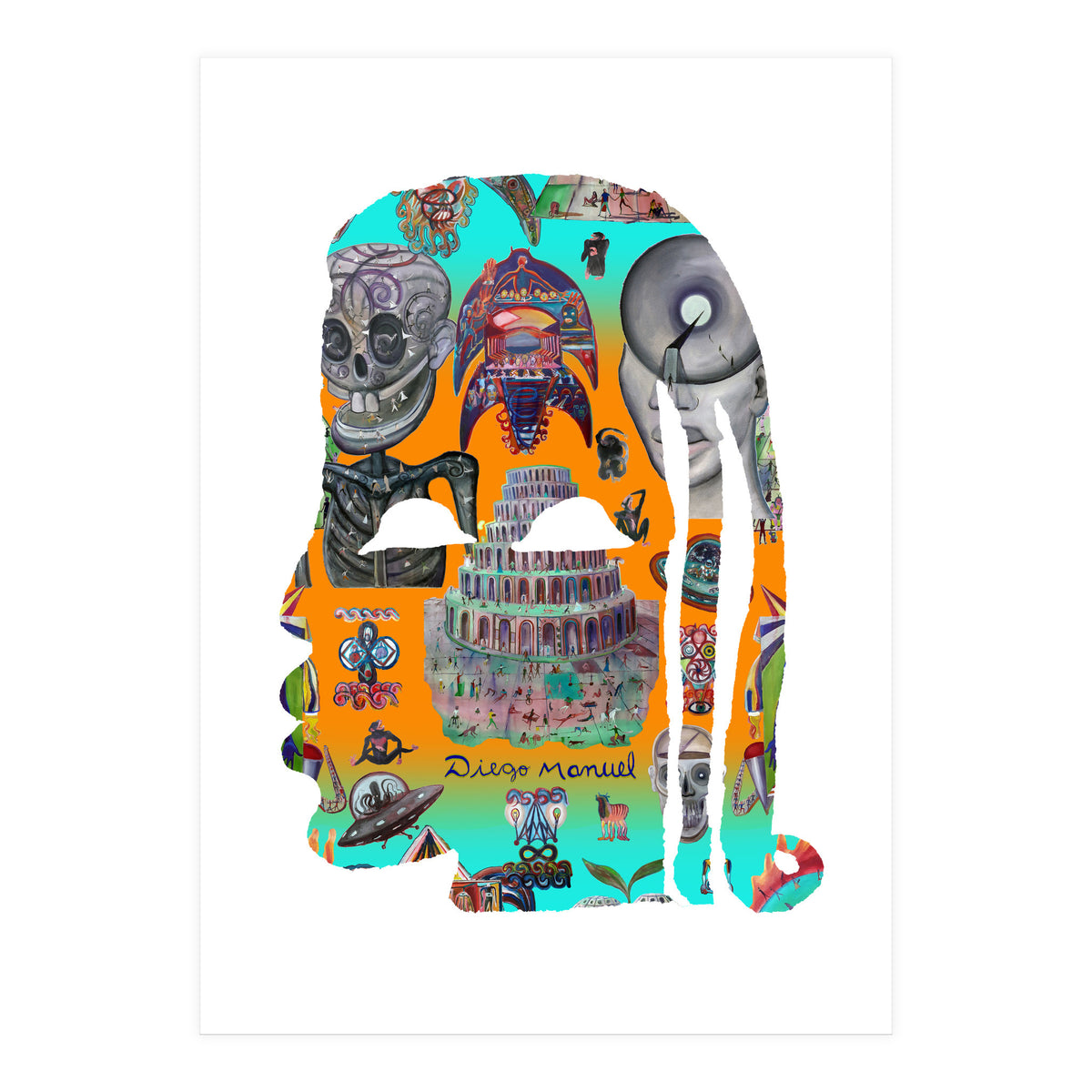 Abstracto Pop Nuevo B 20 Copia (Print Only)