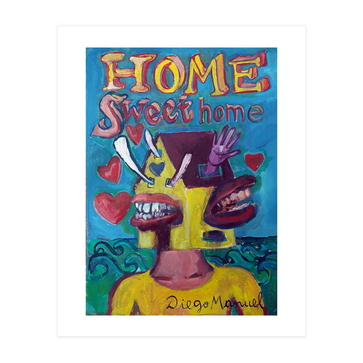Home Sweet (Print Only)