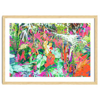 Find Me Where The Tropical Things Are | Jungle Botanical Palm Colorful Painting