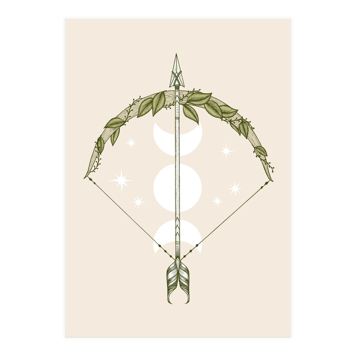 Bow And Arrow (Print Only)