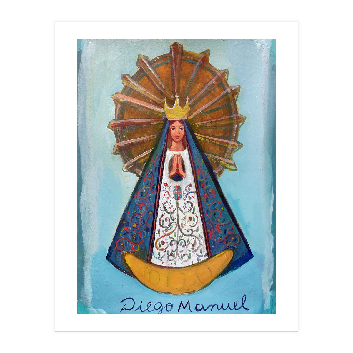 Virgen De Lujan 8 (Print Only)