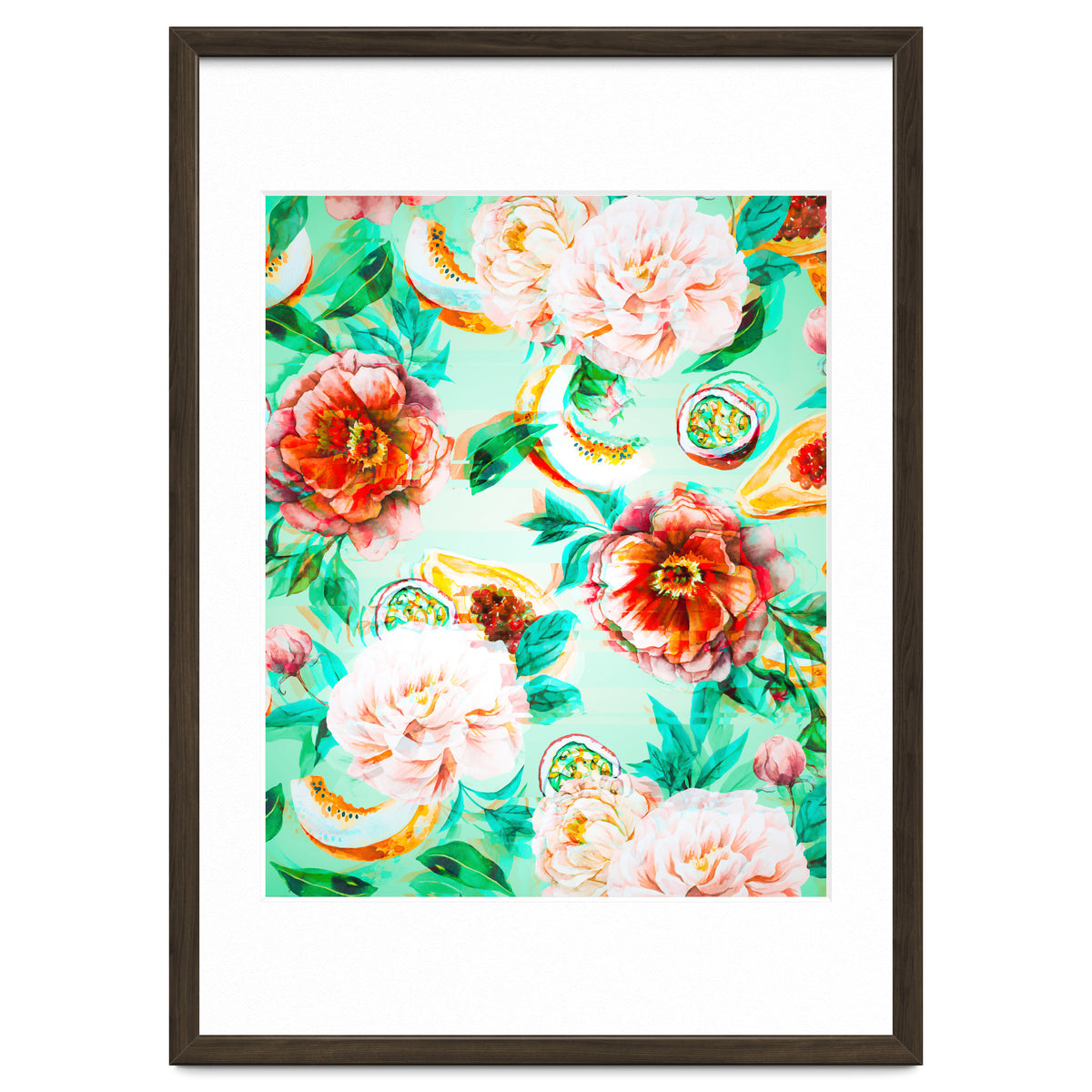 Tropical flowery fruit glitch