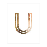 Letter U - (Impress) (Print Only) thumbnail