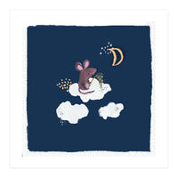 Baby Mouse And Stars (Print Only)